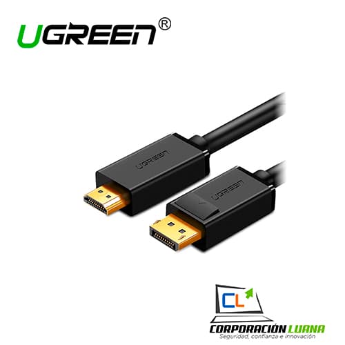 Imagen de CABLE DP A HDMI UGREEN ( 10202 ) UHD 4K | 2M