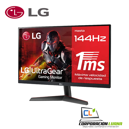 Imagen de MONITOR GAMER LG ULTRAGEAR 24" ( 24GN600-B ) 144HZ | 1MS | HDMI - DP