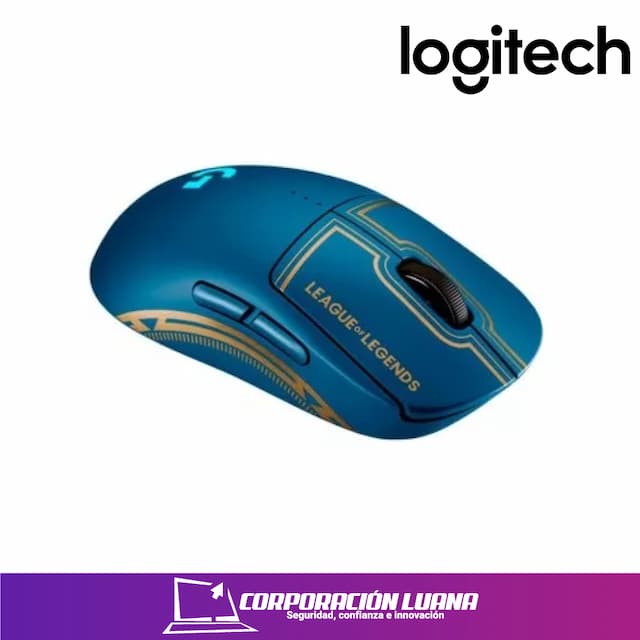 MOUSE GAMER LOGITECH G PRO LIGHTSPEED ( 910-006450 ) LOL 2 WIRELESS HERO 25K
