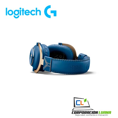 Imagen de AUDIFONOS GAMER LOGITECH G PRO X ( 981-001105 ) LOL 2
