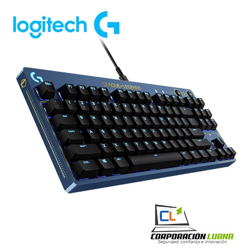 Imagen de TECLADO GAMER LOGITECH PRO ( 920-010533 ) LOL 2 GX BROWN TACTIL | LED RGB