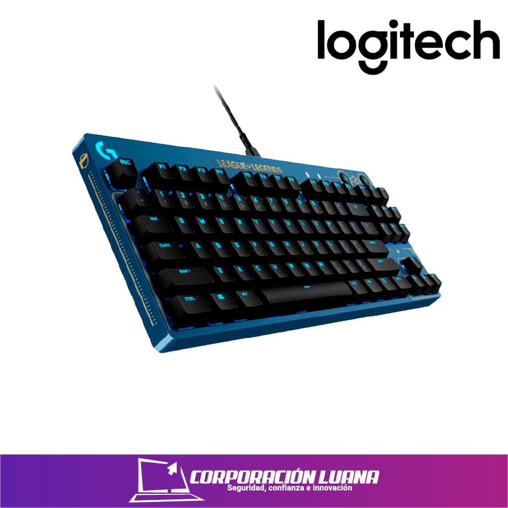Imagen de TECLADO GAMER LOGITECH PRO ( 920-010533 ) LOL 2 GX BROWN TACTIL | LED RGB