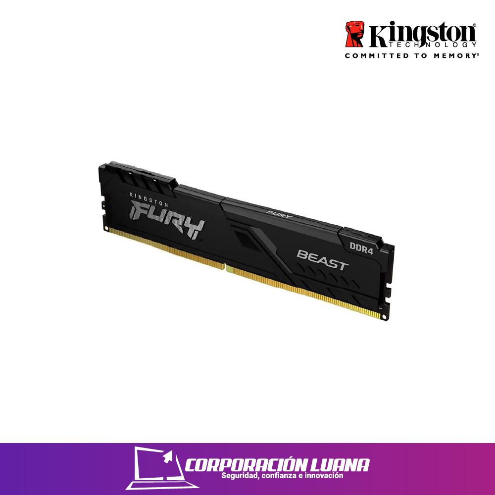 MEMORIA RAM KINGSTON FURY BEAST 16GB 3600 MTZ ( KF436C18BB/16 ) DDR4 | CL18