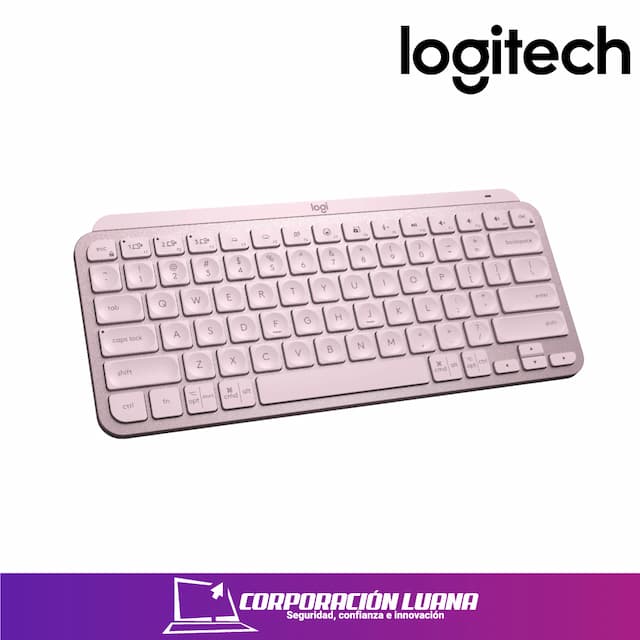 TECLADO INALAMBRICO LOGITECH MX KEYS MINI (920-010478 ) ROSADO