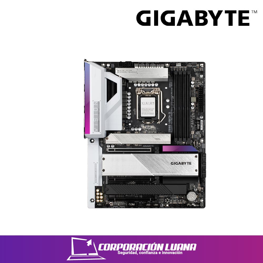Imagen de MOTHERBOARD GIGABYTE Z590 VISION G DDR4  LGA1200