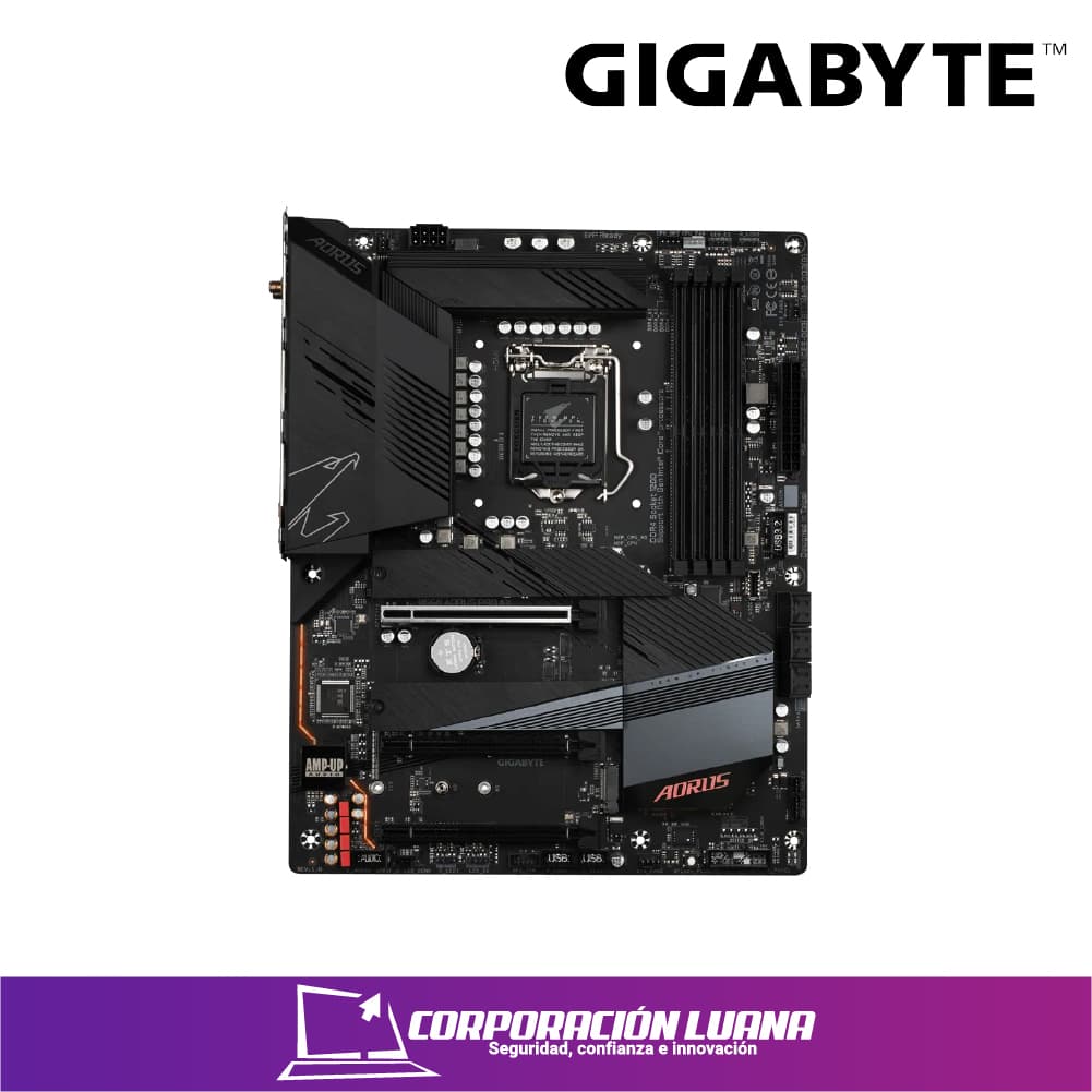 Imagen de MOTHERBOARD GIGABYTE B560 AROUS PRO AX WIFI ( B560 AORUS PRO AX ) LGA1200 | LED - RGB