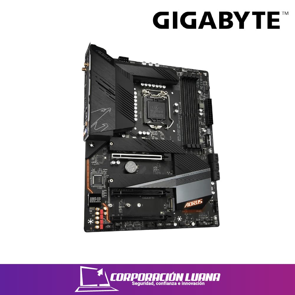 Imagen de MOTHERBOARD GIGABYTE B560 AROUS PRO AX WIFI ( B560 AORUS PRO AX ) LGA1200 | LED - RGB