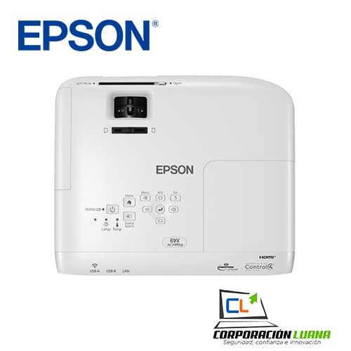 Imagen de PROYECTOR EPSON POWERLITE X49 3600 LUMENES ( 1024X768 ) PARLANTE 5W