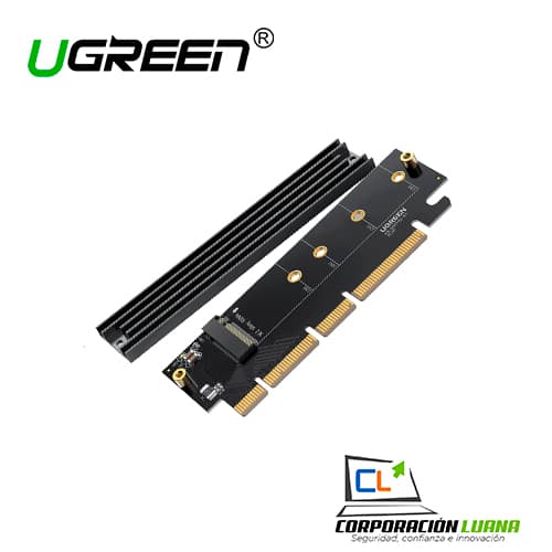 Foto del producto ADAPTADOR UGREEN PCIE TO M.2 HARD DRIVE ( 30715 ) EXPANSION CARD