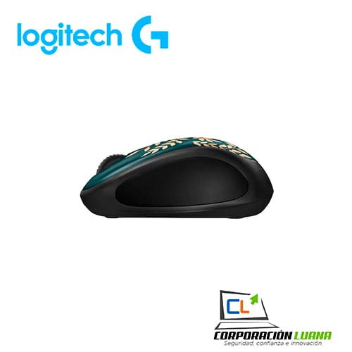 Imagen de MOUSE INALAMBRICO LOGITECH M317C ( 910-006115 ) JARDIN DE ORO NEGRO