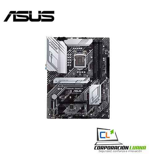 Imagen de MOTHERBOARD ASUS PRIME ( Z590-P  )  LGA1200 | DDR4 | HDMI, DP, 5 X AUDIO JACKS V/S/L
