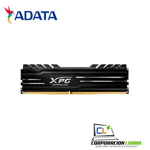Imagen de MEMORIA RAM XPG GAMMIX D10 8GB ( AX4U32008G16A-SB10 ) 3200 MHZ | DDR4