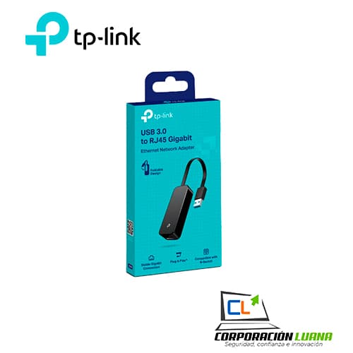 Foto del producto ADAPTADOR DE RED TP-LINK USB 3.0 A RJ45 ( UE306 ) GIGABIT | ETHERNET