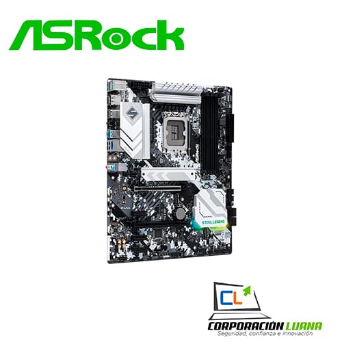 Imagen de MOTHERBOARD ASROCK H670 STEEL LEGEND ( 90-MXBH0-A0UAYZ ) LGA 1700