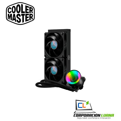 REFRIGERACION LIQUIDA COOLER MASTER MASTERLIQUID ML240 ( MLX-D24M-A18PK-R1 ) MIRROR | ARGB