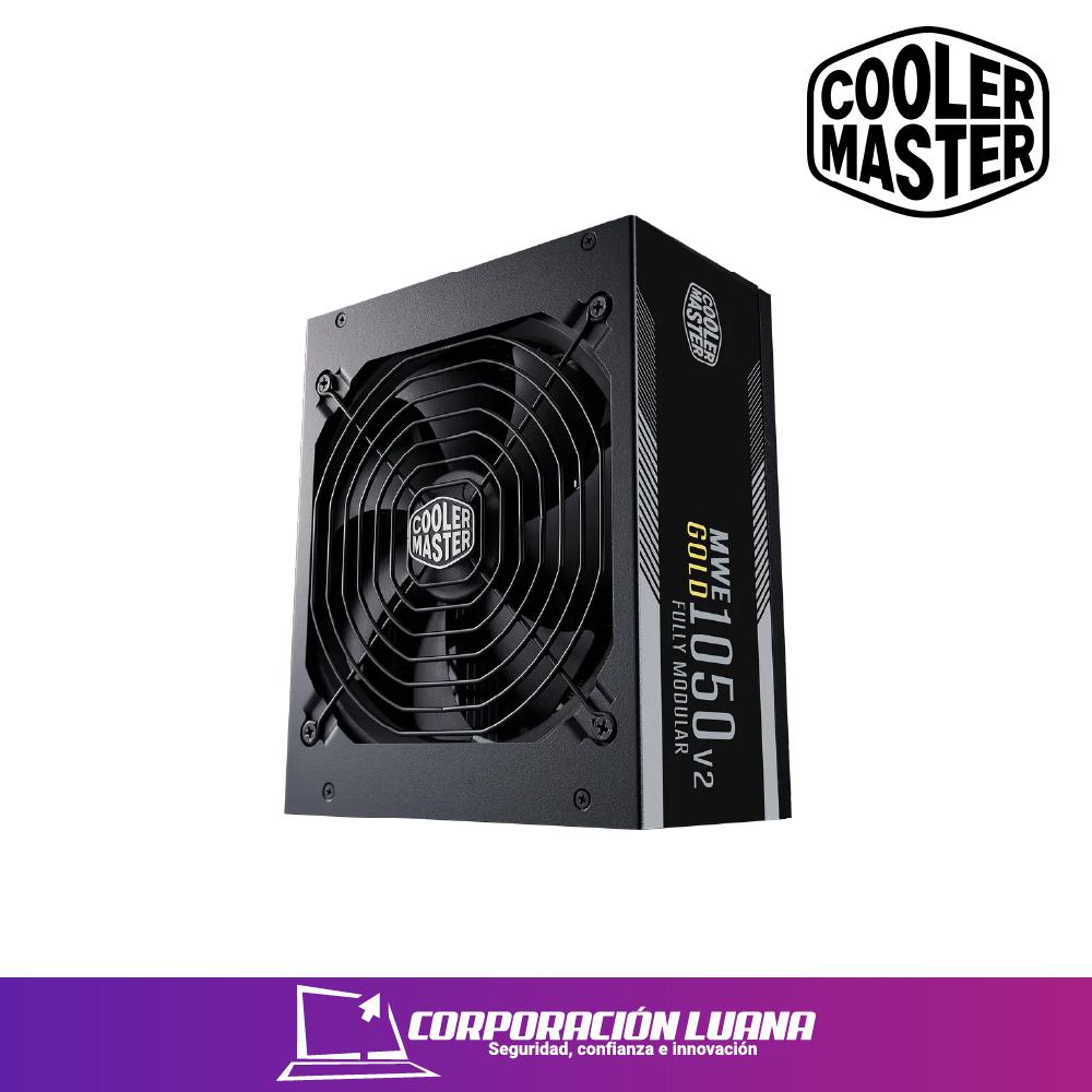 FUENTE DE PODER COOLER MASTER MWE 1050W GOLD V2 ( MPE-A501-AFCAG-U2 ) FULL MODULAR