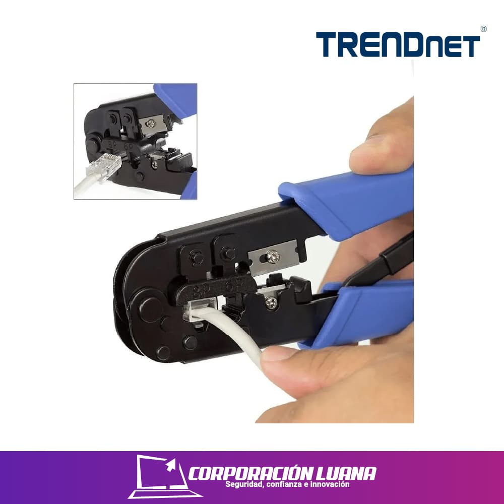 Imagen de ADAPTADOR TRENDNET TC-CT68 RJ-11 / RJ-45 ( 000078 ) CRIMP/CUT/STRIP