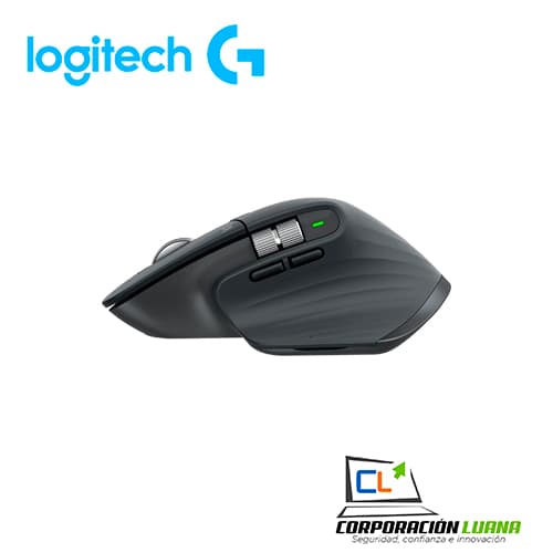 Imagen de MOUSE LOGITECH MX MASTER 3S WIRELESS NEGRO ( 910-006561 )