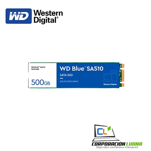 Foto del producto SSD WESTERN DIGITAL SA510 500GB ( WDS500G3B0A ) SATA M.2 | BLUE