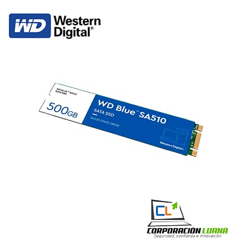 Imagen de SSD WESTERN DIGITAL SA510 500GB ( WDS500G3B0A ) SATA M.2 | BLUE