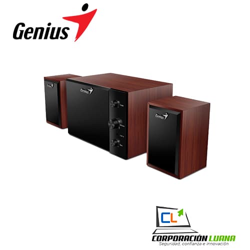 Imagen de PARLANTE GENIUS SW-2.1 350 ( 31730037400 ) 15W | MADERA