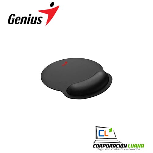 Imagen de PAD MOUSE GENIUS G-WMP 100 C/DESCANSADOR NEGRO