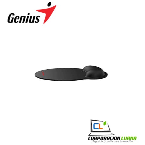 Imagen de PAD MOUSE GENIUS G-WMP 100 C/DESCANSADOR NEGRO