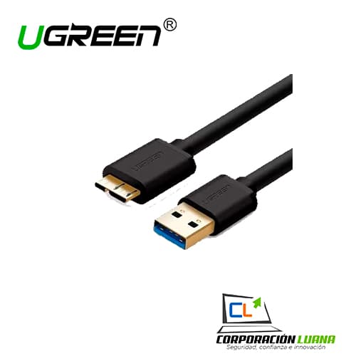 Foto del producto CABLE UGREEN ( 10840 ) USB 3.0 MALE TO MICRO USB 3.0 MALE CABLE 0.5M