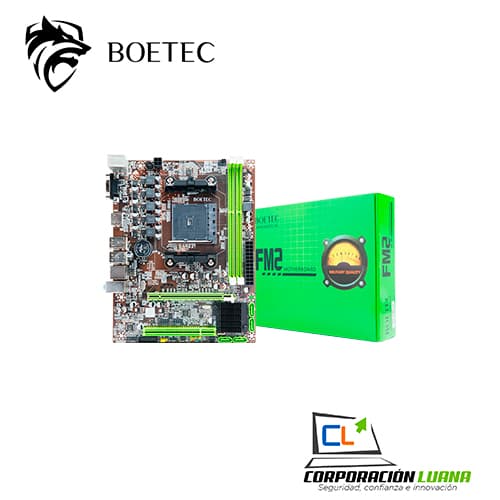 Foto del producto MOTHERBOARD BOETEC AMD A88 DDR3 FM2