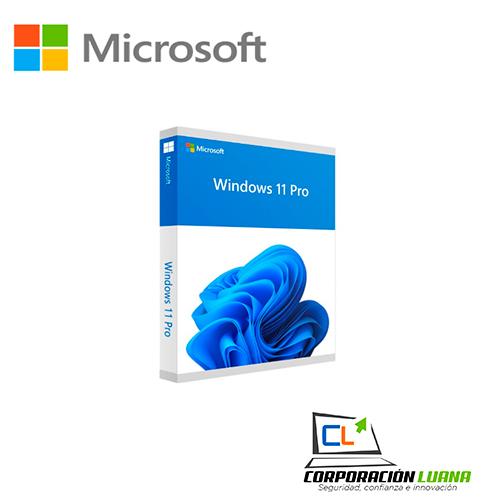 LICENCIA DE MICROSOFT WINDOWS 11 PRO 64BIT ESPAÑOL