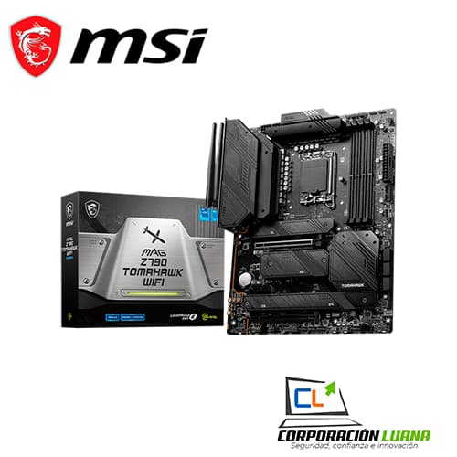 Foto del producto MOTHERBOARD MSI MAG Z790 TOMAHAWK WIFI ( 911-7D91-003 ) DDR4 | LGA1700