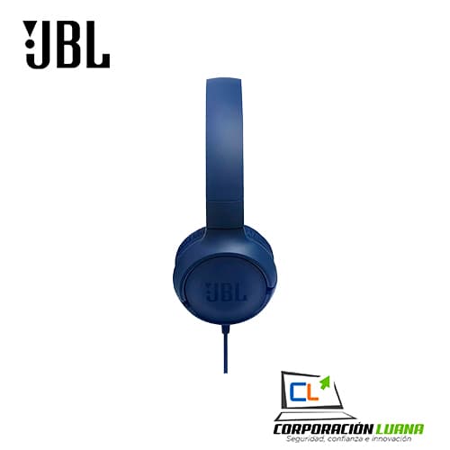 Imagen de AUDIFONOS JBL PURE BASS SOUND ( TUNE500 )  AZUL | JACK 3.5 MM