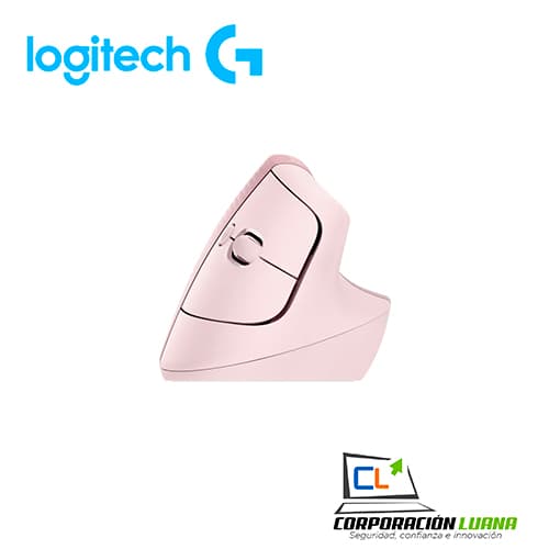 Imagen de MOUSE VERTICAL INALAMBRICO LOGITECH LIFT ERGONOMIC ( 910-006472 ) ROSA