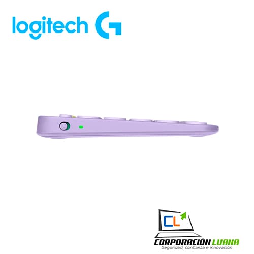 Imagen de TECLADO LOGITECH K380 MULTI DEVICE BLUETOOTH ( 920-011150 ) LAVENDER LEMONADE