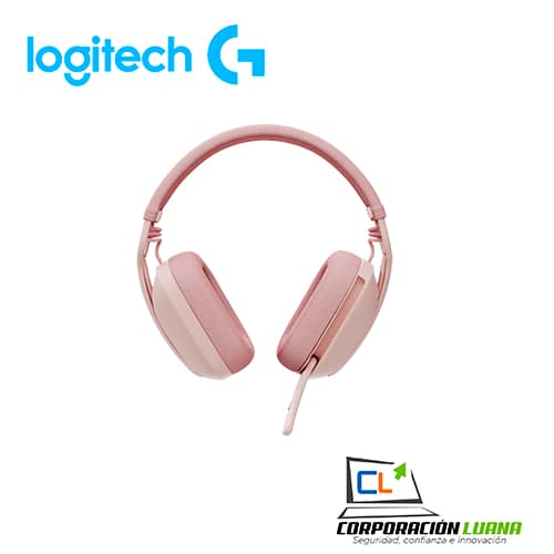 Imagen de AUDIFONOS C/MICROFONO LOGITECH ZONE VIBE 100 ( 981-001223 ) BLUEETOOTH | ROSA