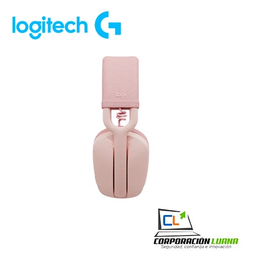 Imagen de AUDIFONOS C/MICROFONO LOGITECH ZONE VIBE 100 ( 981-001223 ) BLUEETOOTH | ROSA