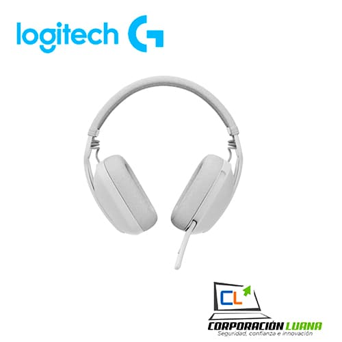 Imagen de AUDIFONOS C/MICROFONO LOGITECH ZONE VIBE 100 ( 981-001218 ) BLUEETOOTH | BLANCO