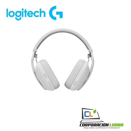 Imagen de AUDIFONOS C/MICROFONO LOGITECH ZONE VIBE 100 ( 981-001218 ) BLUEETOOTH | BLANCO