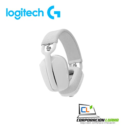 Imagen de AUDIFONOS C/MICROFONO LOGITECH ZONE VIBE 100 ( 981-001218 ) BLUEETOOTH | BLANCO