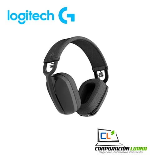 Imagen de AUDIFONOS C/MICROFONO LOGITECH ZONE VIBE 100 ( 981-001214 ) BLUEETOOTH | NEGRO