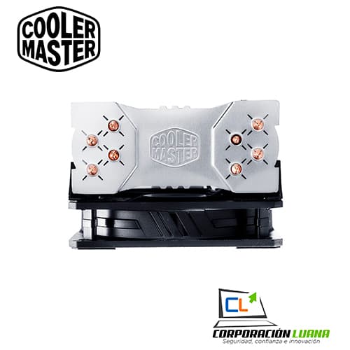 Imagen de COOLER PROCESADOR COOLER MASTER HYPER 212 V2 ( RR-2V2E-18PK-P2 ) NEGRO