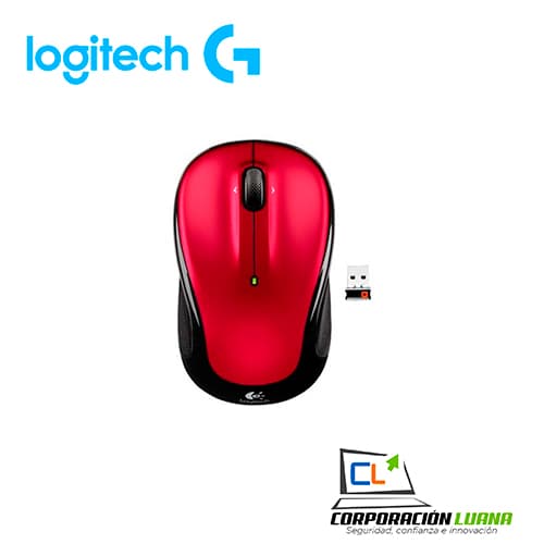 MOUSE INALAMBRICO LOGITECH M325 ( 910-002651 ) ROJO
