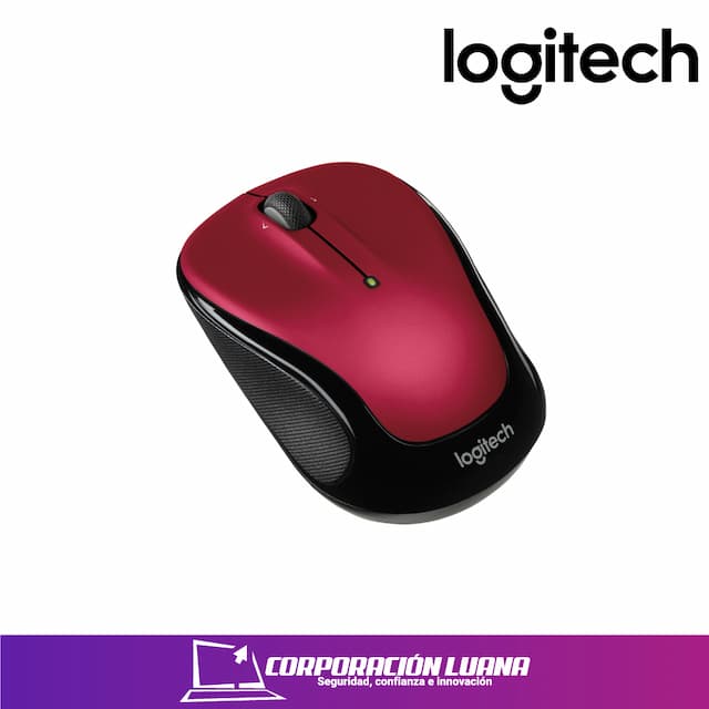 MOUSE INALAMBRICO LOGITECH M325 ( 910-002651 ) ROJO