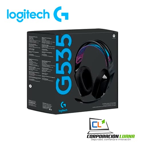Imagen de AUDIFONOS C/MICROFONO LOGITECH G535 LIGHTSPEED ( 981-000972 ) WIRELESS | NEGRO