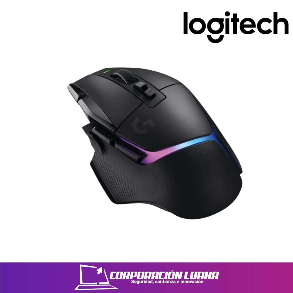 Imagen de MOUSE GAMER LOGITECH G502 NEGRO X PLUS LIGHTSPEED ( 910-006160 ) WIRELESS | 25K DPI