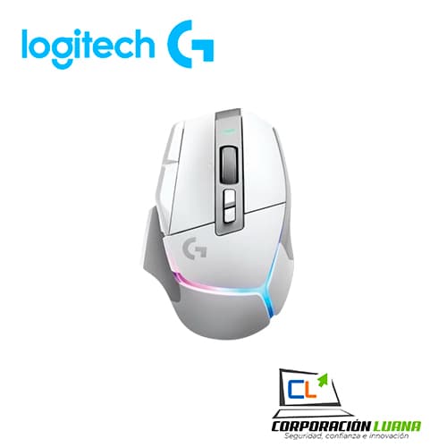 MOUSE GAMER LOGITECH G502 BLANCO X PLUS LIGHTSPEED ( 910-006169 ) WIRELESS | 25K DPI
