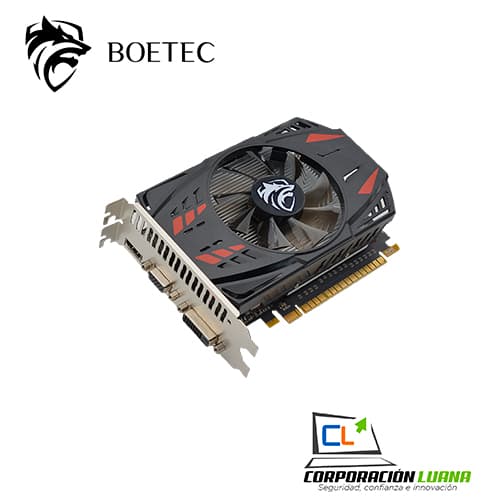 Imagen de TARJETA DE VIDEO BOETEC GEFORCE ( GT740 ) 4GB | DDR5 | 128 BITS | X1 FAN