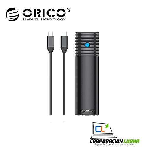 CASE M.2 /SATA / DUAL PROTOCOL SSD 10GBPS USB3.0 GEN2 ( PWDM2-G2-BK ) SOPORTA 4TB