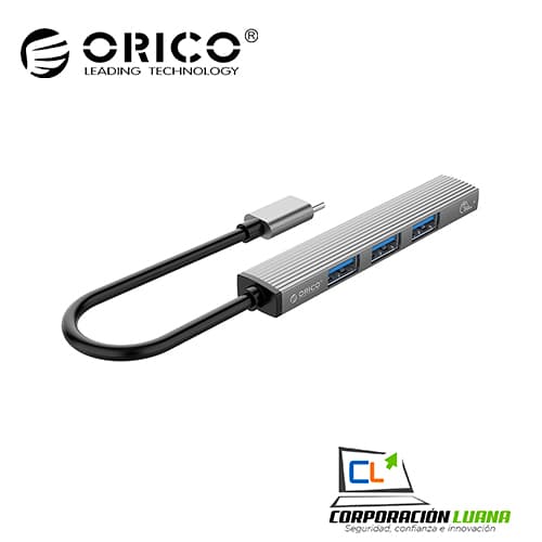 Imagen de HUB TIPO C - USB3.0 *1/ USB2.0 *3 ( AH-13 )