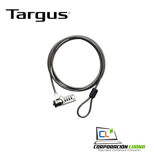 Foto del producto CABLE DE SEGURIDAD TARGUS ( PA410U ) DEFCON T-LOCK CLAVE 4 DIGITOS